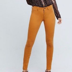 Anthropologie Pilcro Orange Corduroy Pants